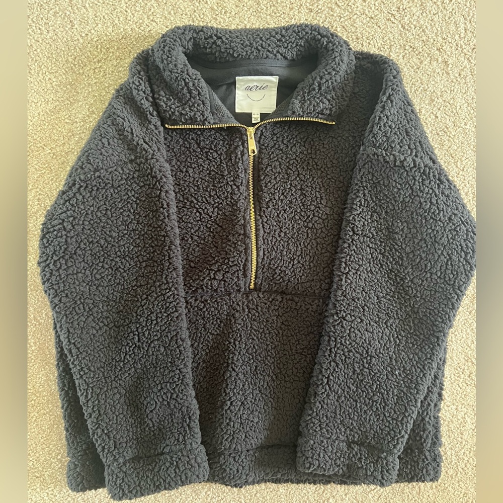 Aerie Sherpa Quarterzip